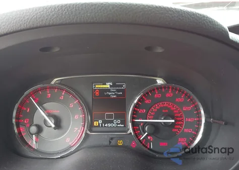 2016 Subaru Wrx Limited from USA, damaged, VIN JF1VA1J69G9834162